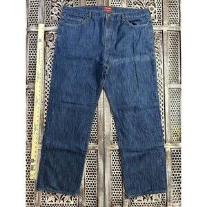 Chaps Denim Men's size 42x32 Cotton Straight Fit Jeans